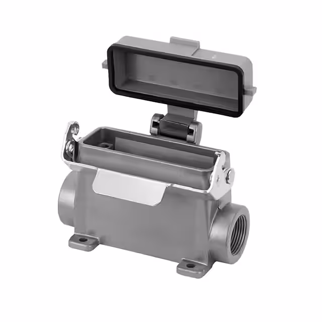 C146 10N015 709 2 Amphenol Tuchel Industrial  Carcasas de conectores de alta resistencia, bases y cubiertas